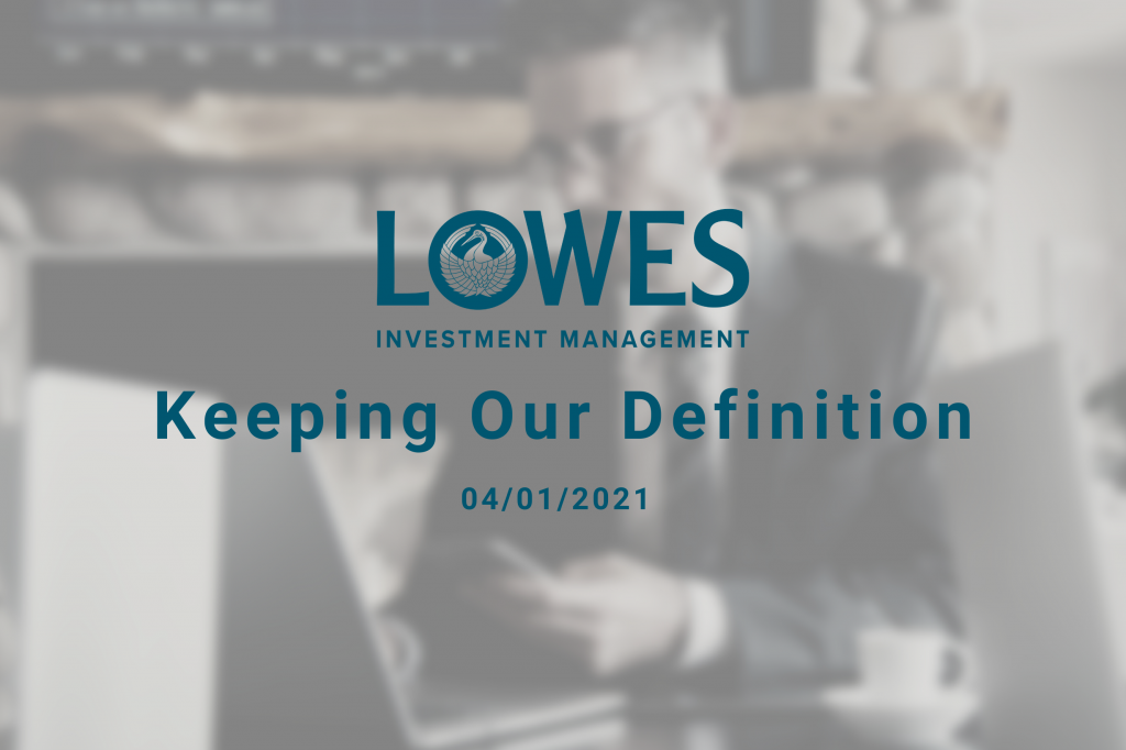 Keeping Our Definition